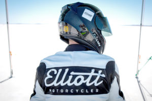 Elliott Motorcycles Land Speed Racer Elliott Andrews