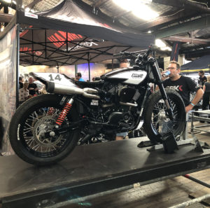 Elliott Motorcycles Hooligan Bike at Throttle Roll 2019
